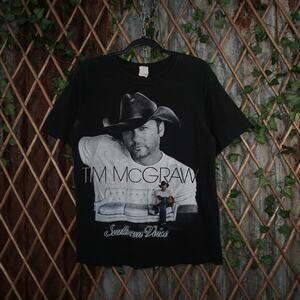 Medium - Vintage Tim McGraw southern voice country tour tee